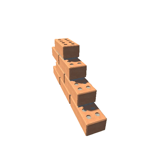 Brick Perforated Chunk Type 2 Moveable